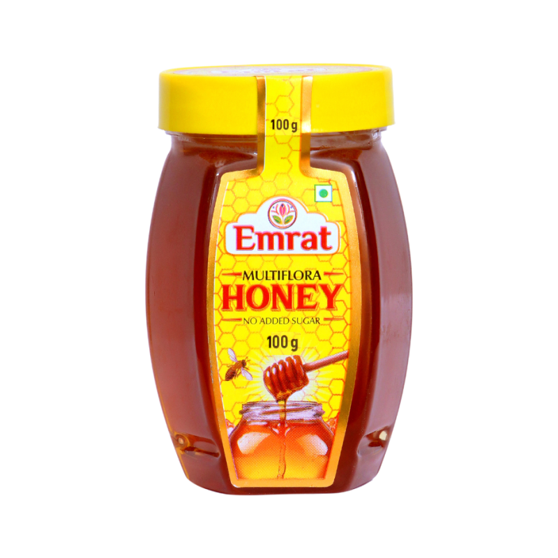 Emrat Pure Multiflora Honey – 100g | No Added Sugar | Pure & Natural | 8939133739230